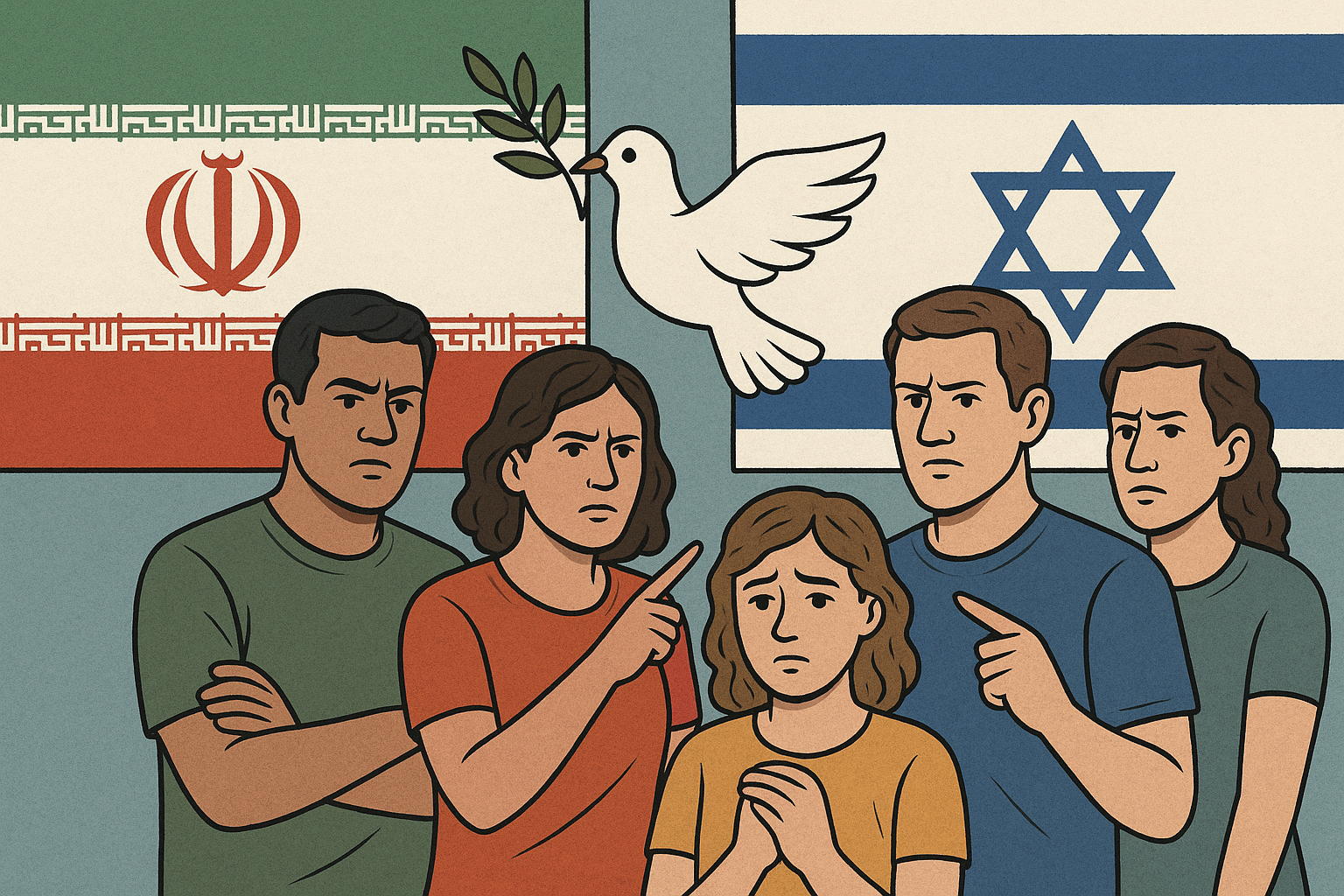 Guerra entre Irã e Israel: Brasileiros se dividem, mas maioria defende os inocentes e rejeita conflito.